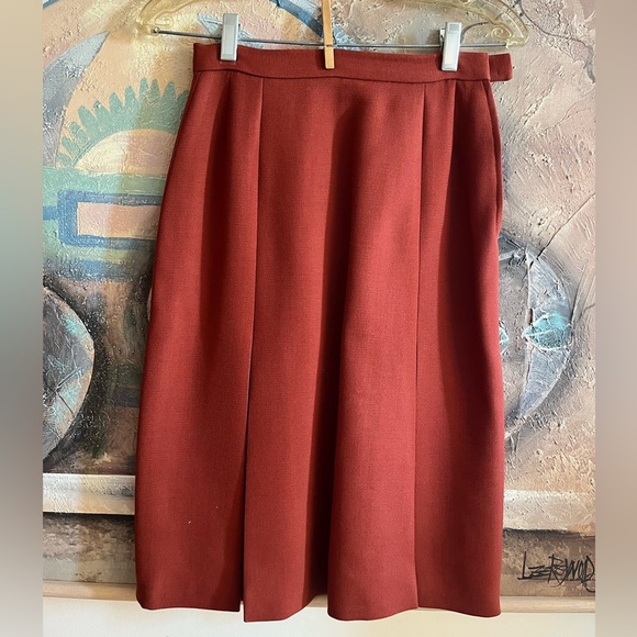 Vintage Raphael Mack Salon Pure Virgin Wool Suit Skirt/Blazer Set - Picture 13 of 16